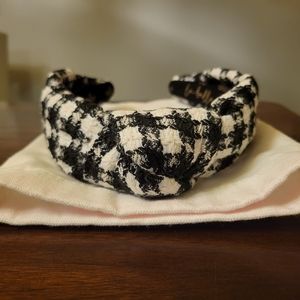 La Bella Black and White Gingham Lace